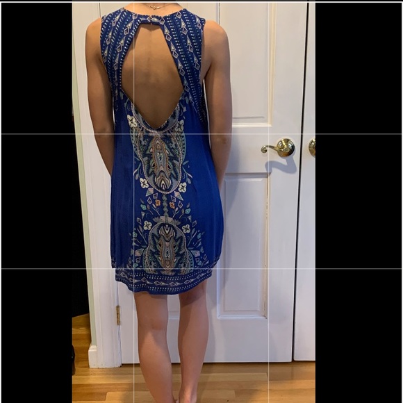 Urban Outfitters Ecote Small Blue Dress - Picture 3 of 4